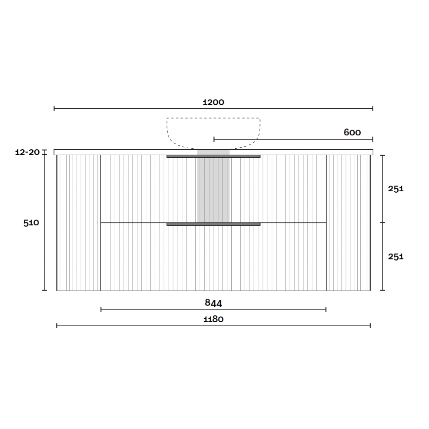 Marquis Shore Wall Hung Vanity