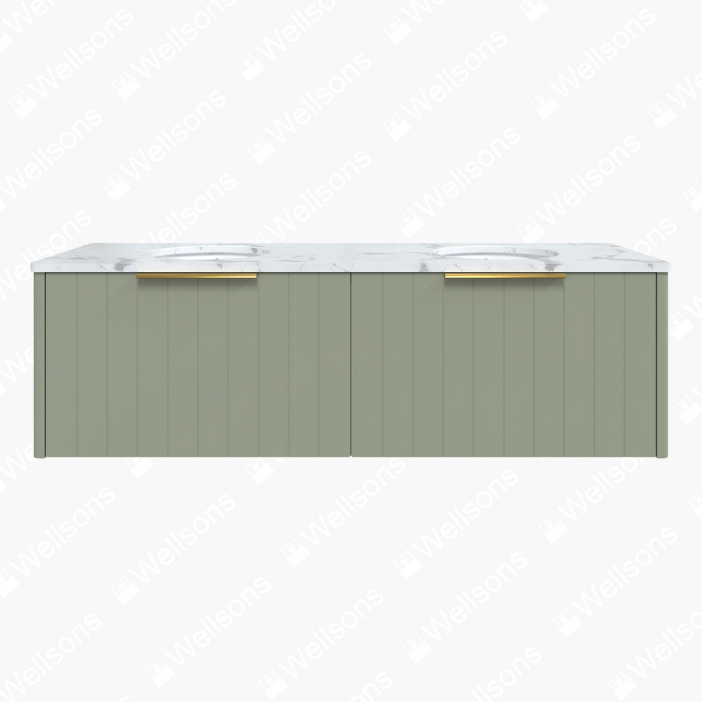 Timberline Saba Wall Hung Vanity With Under Counter Basin