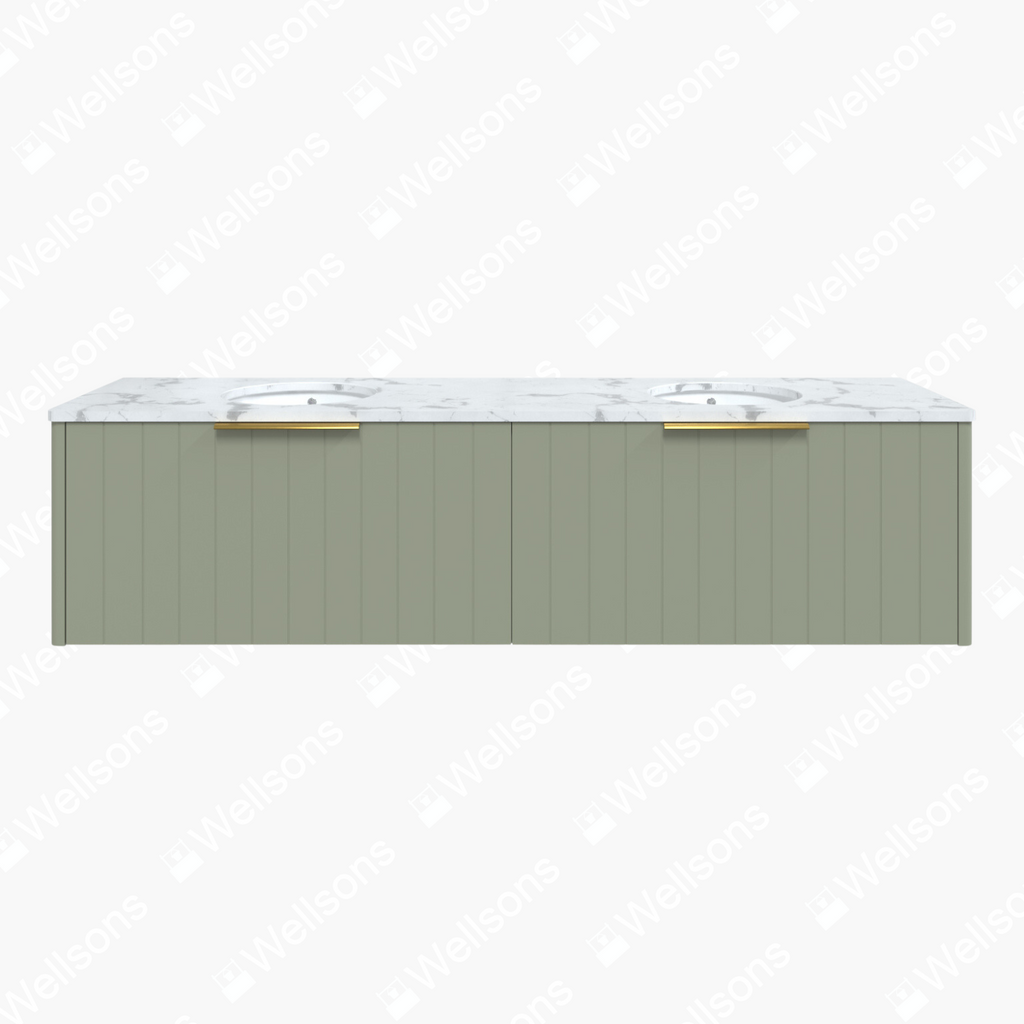 Timberline Saba Wall Hung Vanity With Under Counter Basin