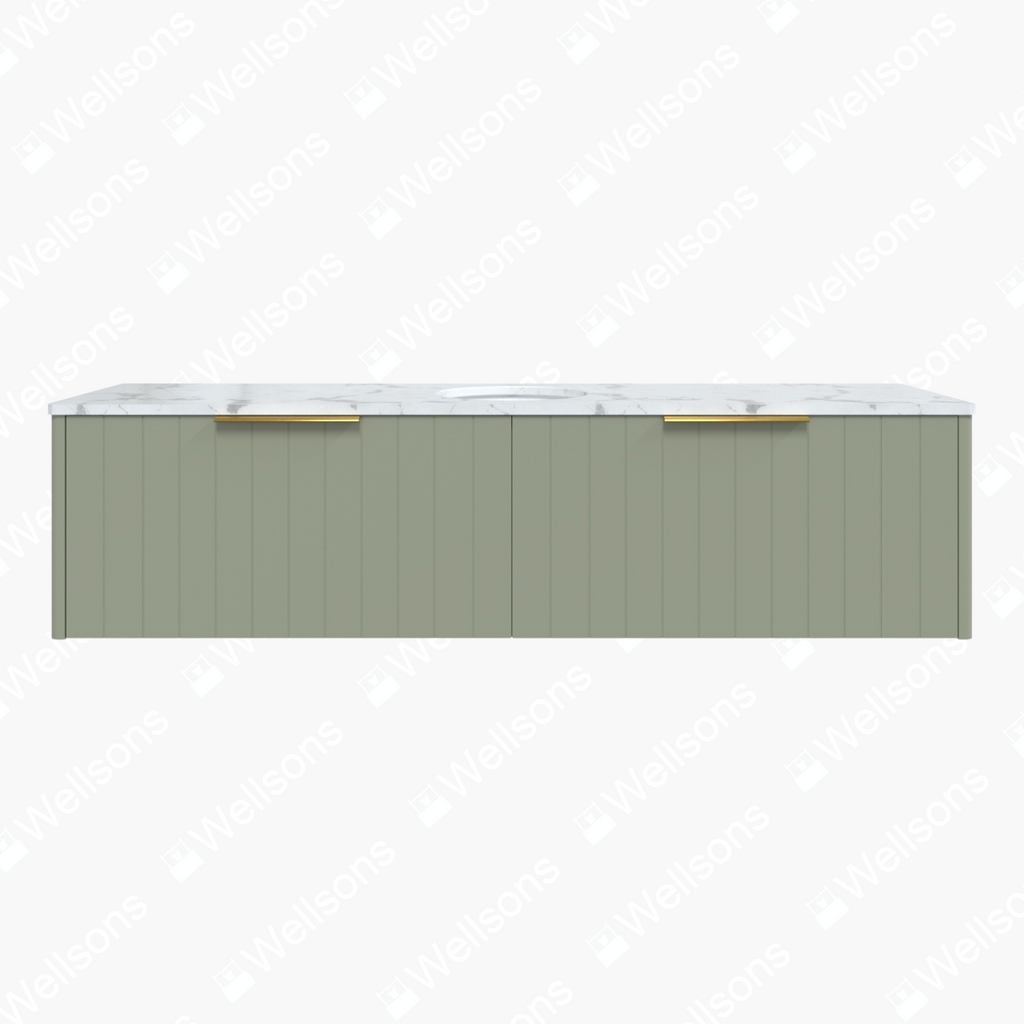 Timberline Saba Wall Hung Vanity With Under Counter Basin