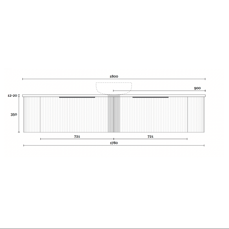 Marquis Shore Wall Hung Vanity