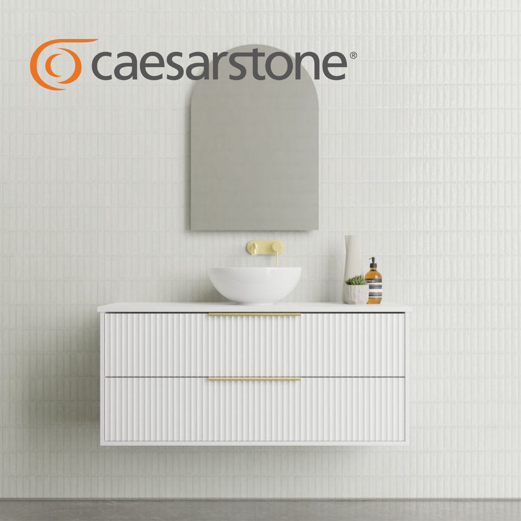 Marquis Lake Wall Hung Vanity Caesarstone Dekton Vasari