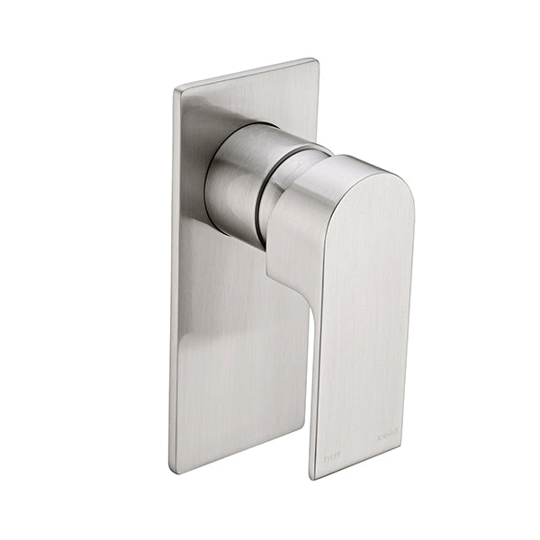 Nero Bianca Tapware Shower Mixer Package - Brushed Nickel