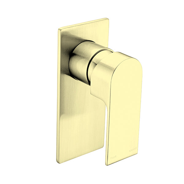 Nero Bianca Tapware Shower Mixer Package - Brushed Gold