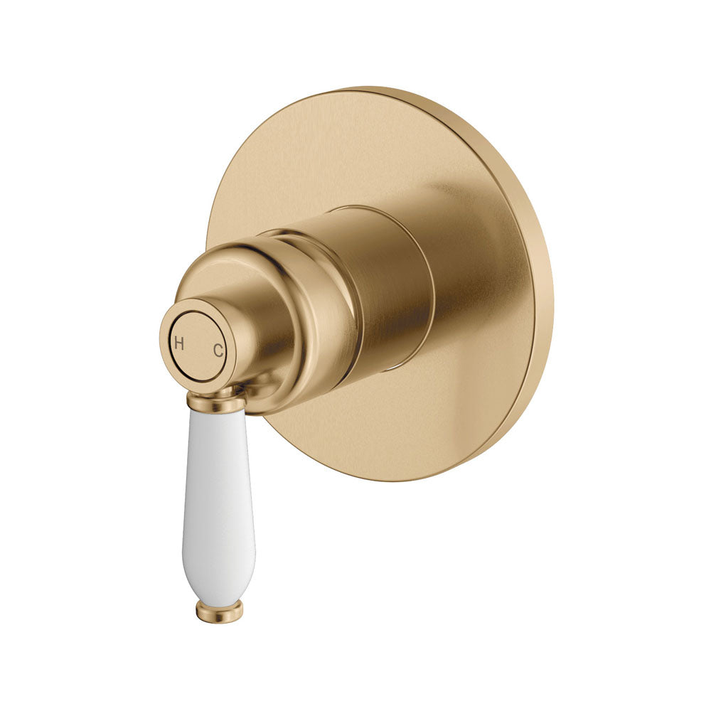 Fienza Eleanor Wall Mixer - Urban Brass