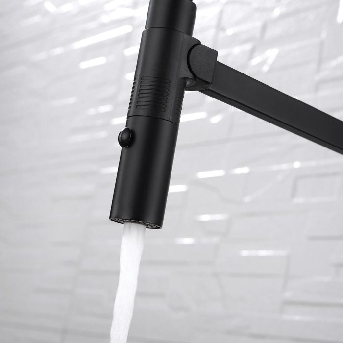 Fienza Kaya Pull Down Sink Mixer - Brushed Nickel
