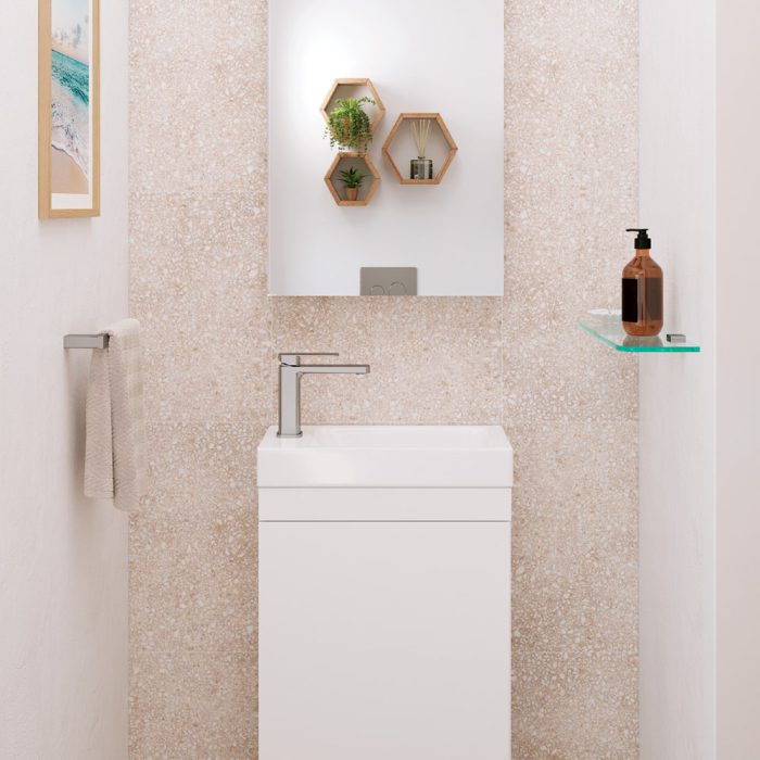 Fienza Tono Basin Mixer - Brushed Nickel