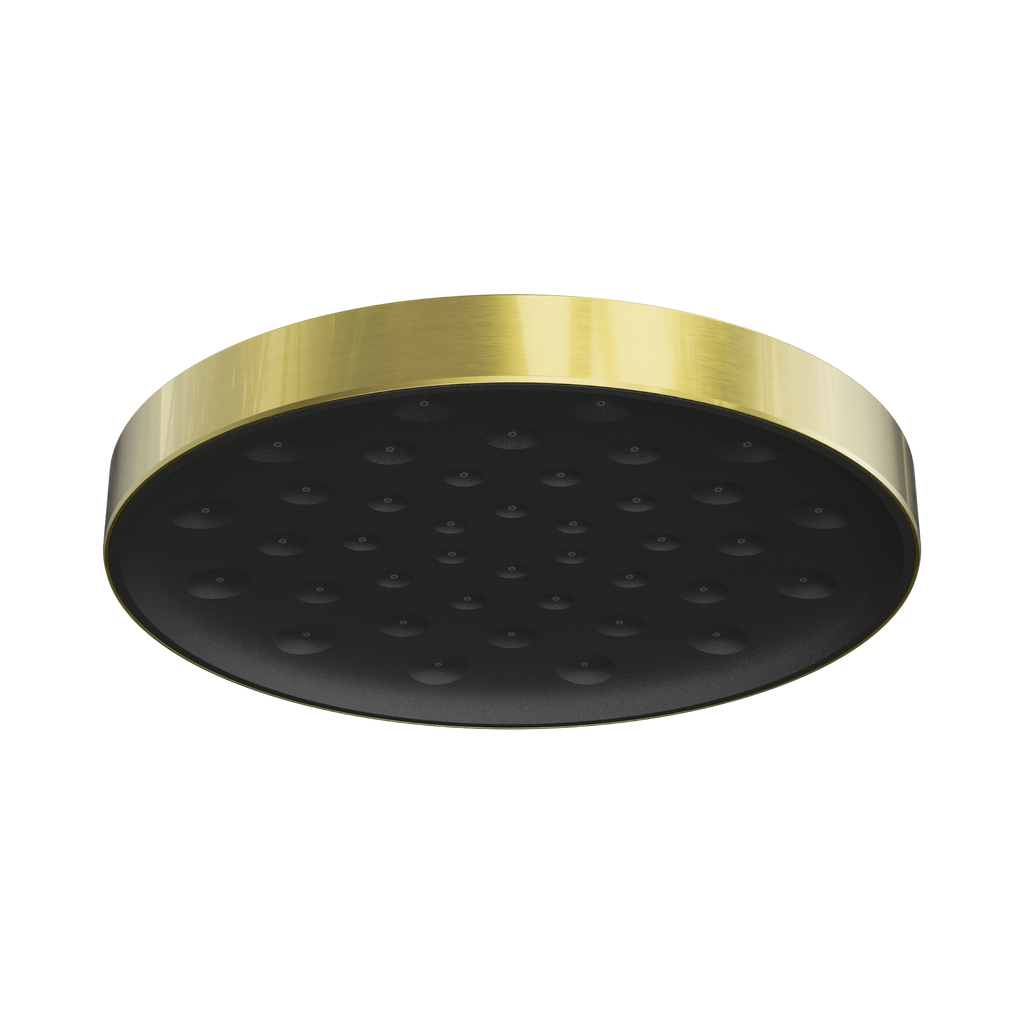 Nero Serenity Wall Shower Head - Brushed Gold