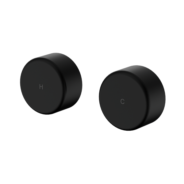 Nero Serenity Wall Top Assembly with Metal Handle - Matte Black