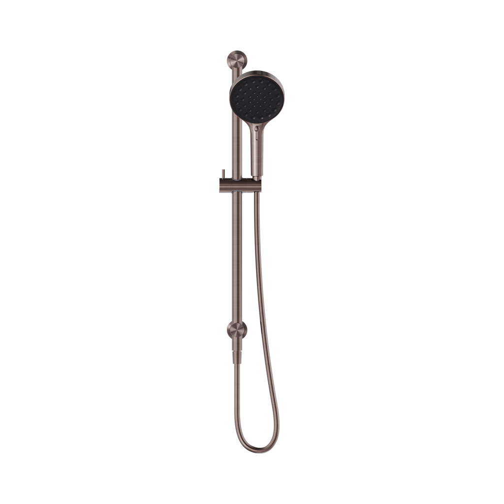 Nero Serenity Rail Shower - Brushed Bronze