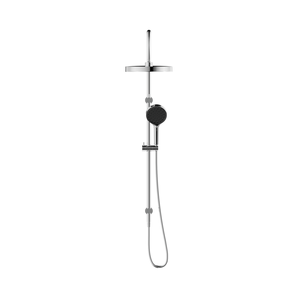 Nero Serenity Twin Combination Shower - Chrome