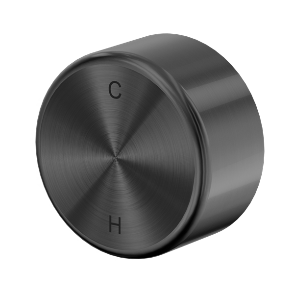 Nero Serenity Progressive Shower Mixer With Metal Handle - Gunmetal