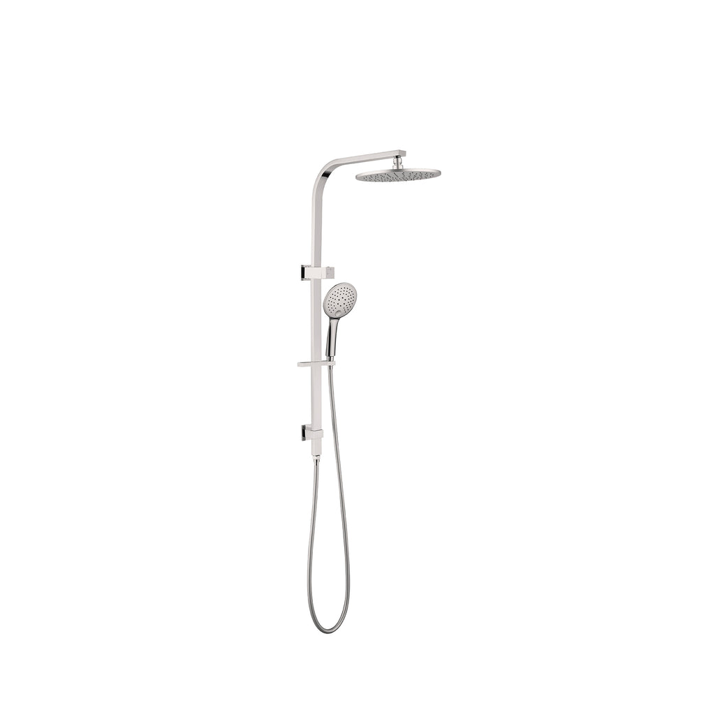 Nero Bianca Tapware Shower Mixer Package - Brushed Nickel