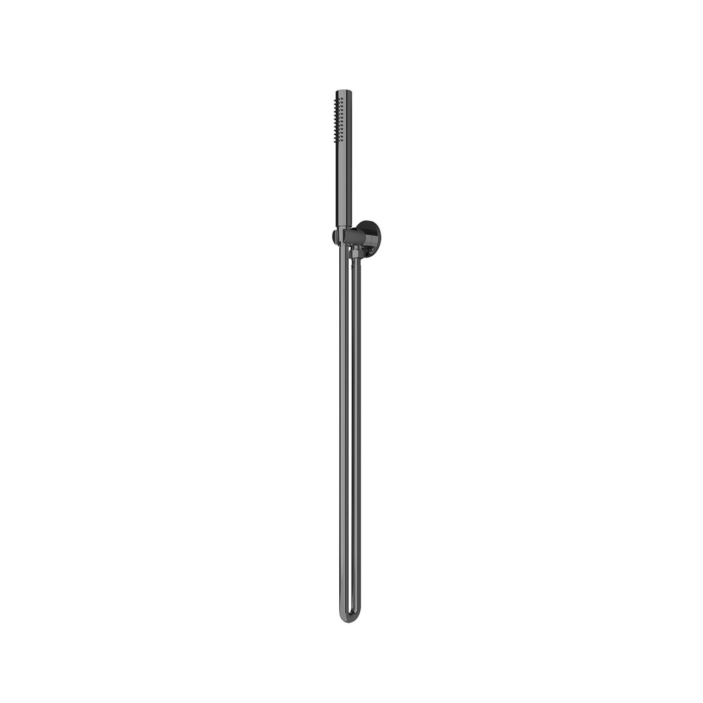 Nero Round Shower Bracket - Gunmetal Grey