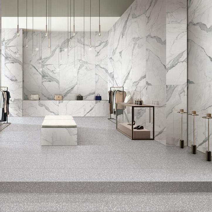 Calacatta Marble Look Tile Polished 600x1200
