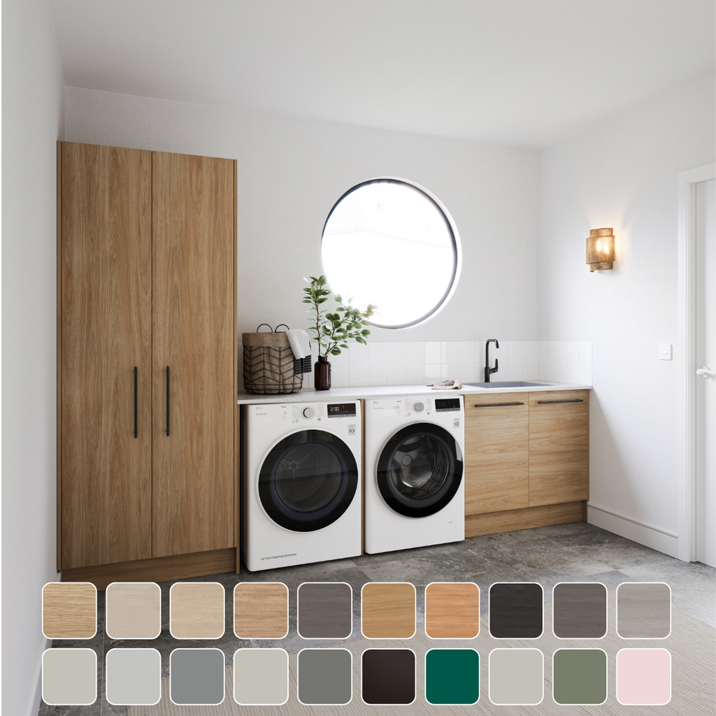 Timberline Custom Laundry Cabinet Package 3048mm
