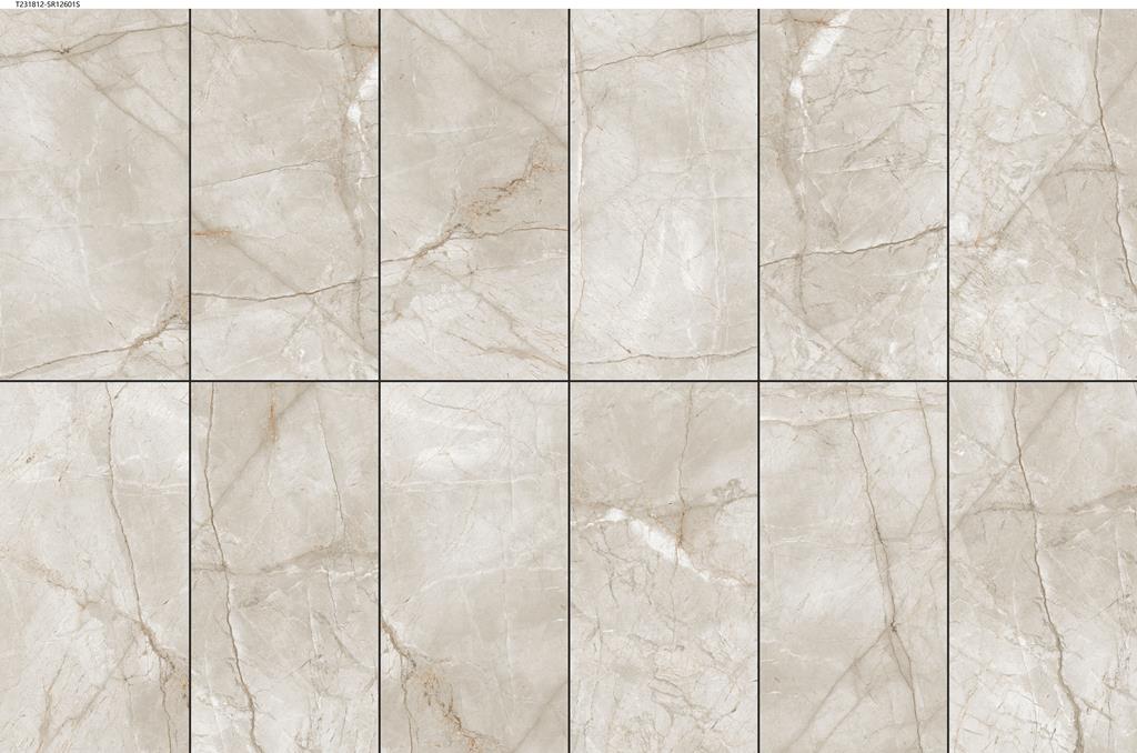 Root Ivory Satin Marble Look Tile 300x600