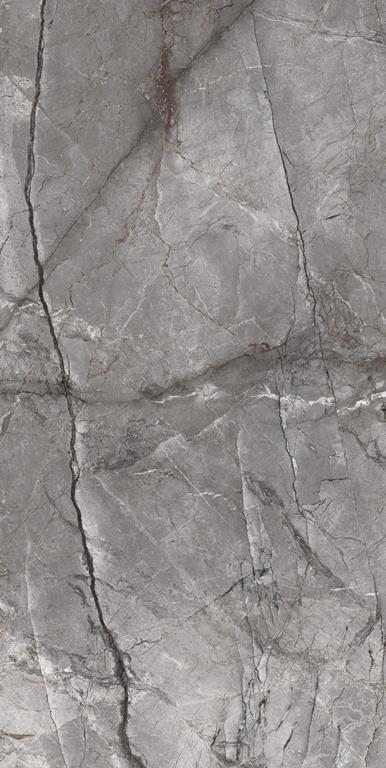 Root Light Grey Polished Marble Look Tile 300x600