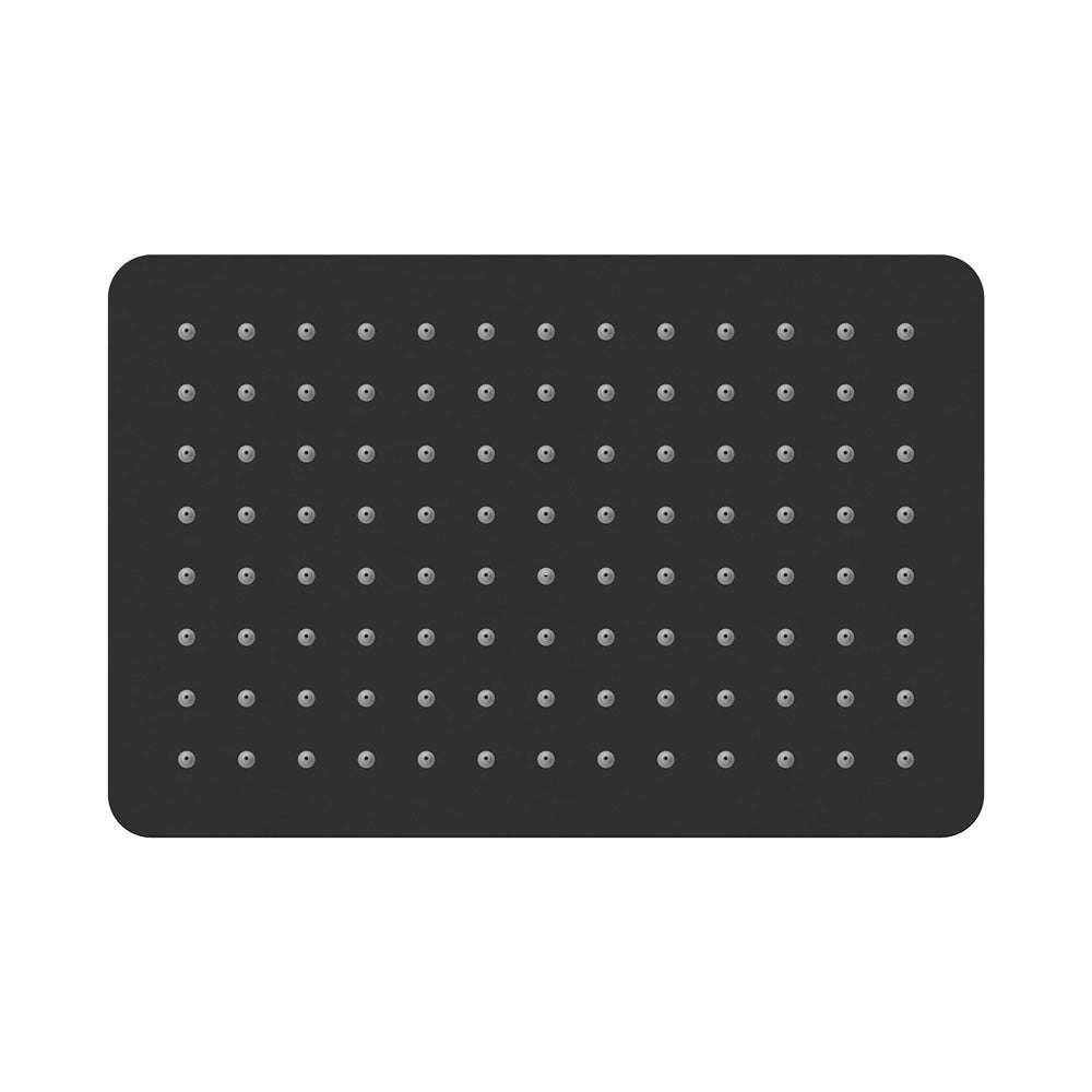 Fienza Koko Rectangular Shower Head - Matte Black
