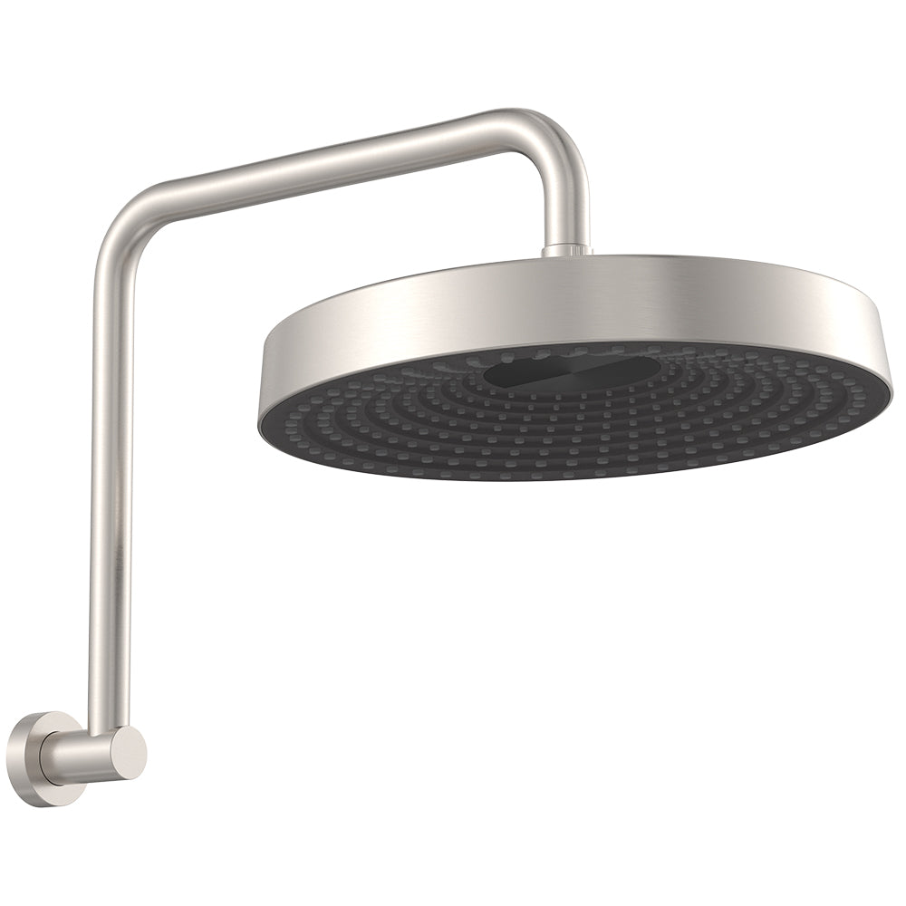 Fienza Kuro Gooseneck Shower Arm Set - Brushed Nickel