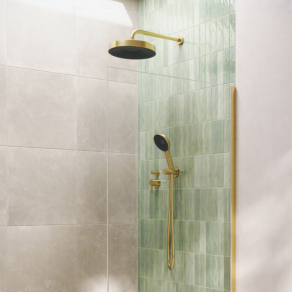 Fienza Kuro Hand Shower Round Plate - Urban Brass