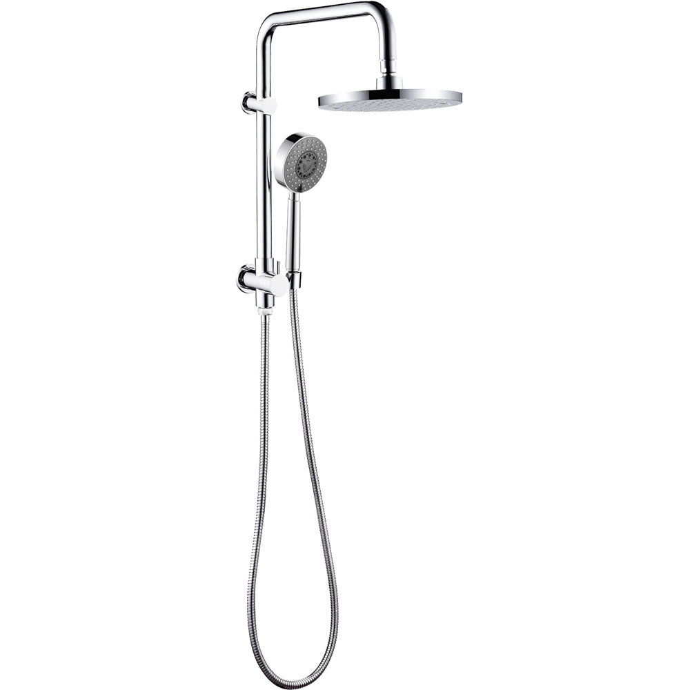 Fienza Isabella Twin Half Rail Shower - Chrome