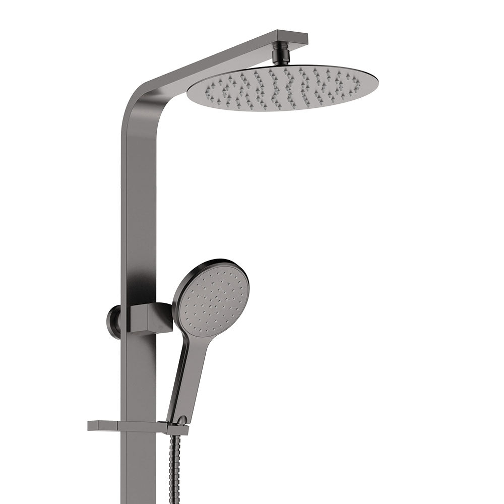 Fienza Kaya Deluxe Twin Shower - Gunmetal
