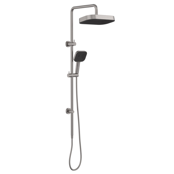 Fienza Kuro Twin Shower - Gunmetal