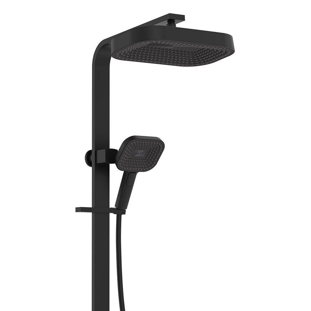 Fienza Kuro Deluxe Twin Shower - Matte Black