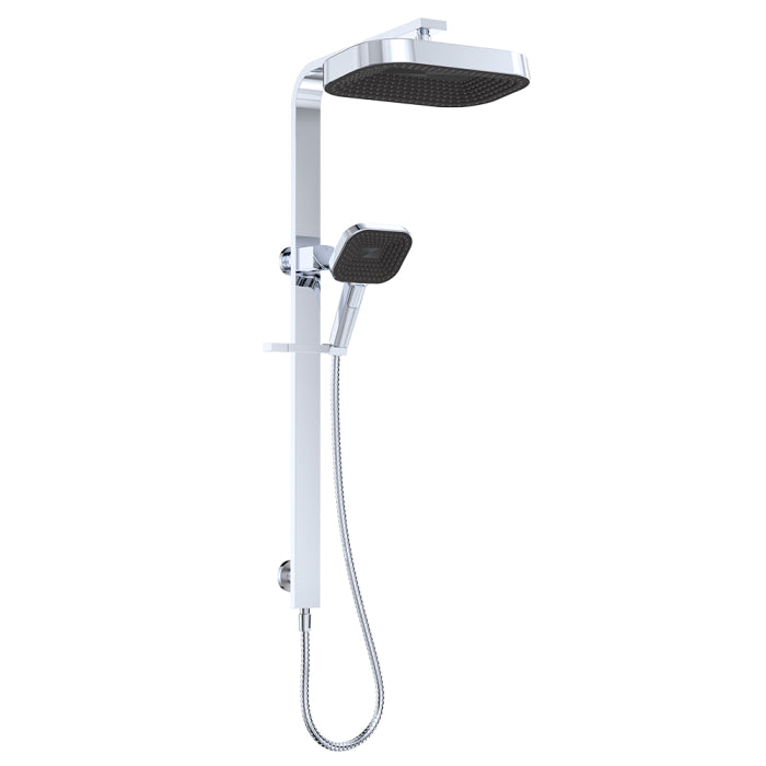 Fienza Kuro Deluxe Twin Shower - Chrome