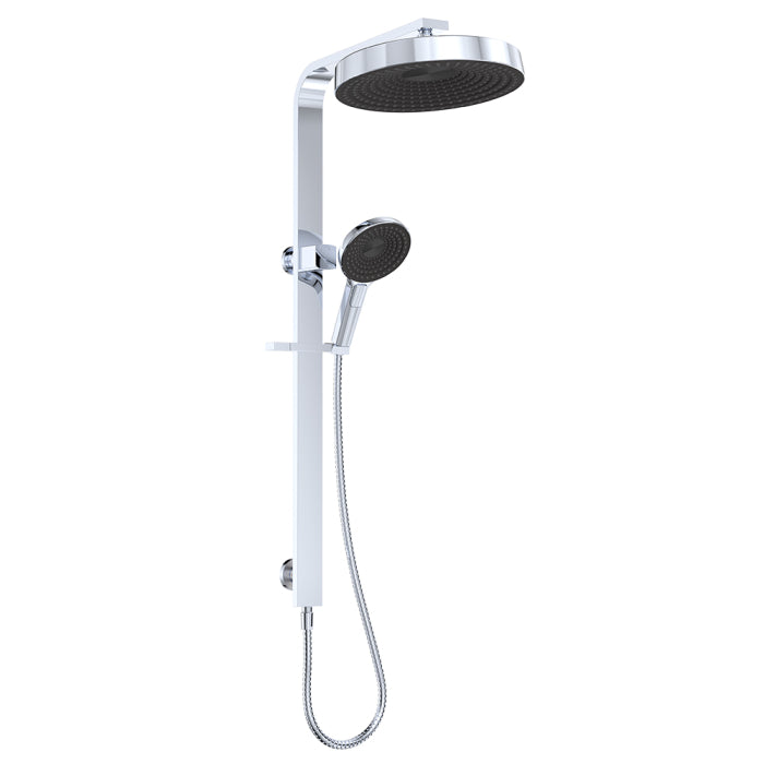 Fienza Kuro Deluxe Twin Shower - Chrome