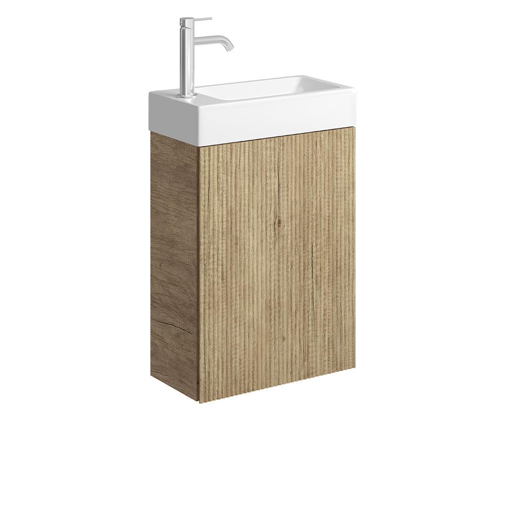Fienza Minka 450 Wall-Hung Vanity - Scandi Oak