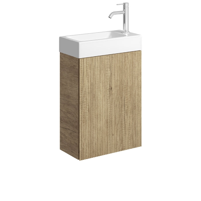 Fienza Minka 450 Wall-Hung Vanity - Scandi Oak