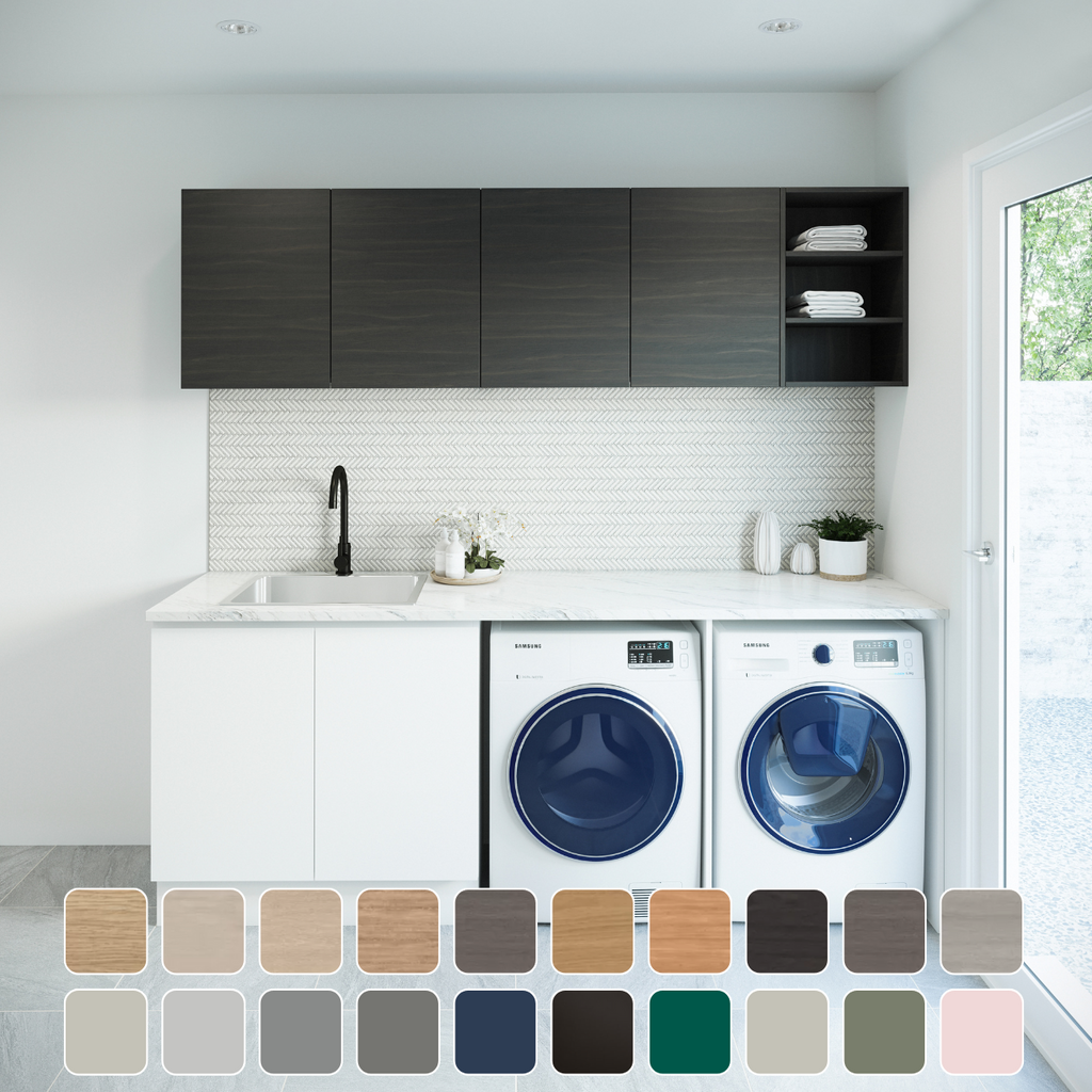 Timberline Custom Laundry Cabinet Package 2232mm