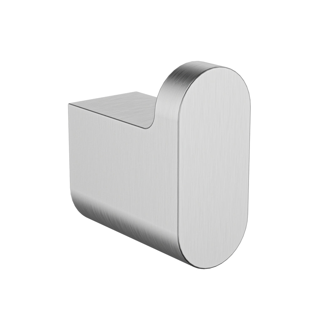 Flores Robe Hook - Brushed Nickel