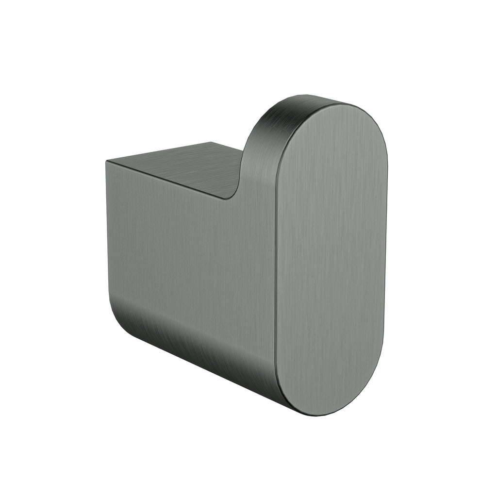 Flores Robe Hook - Gunmetal
