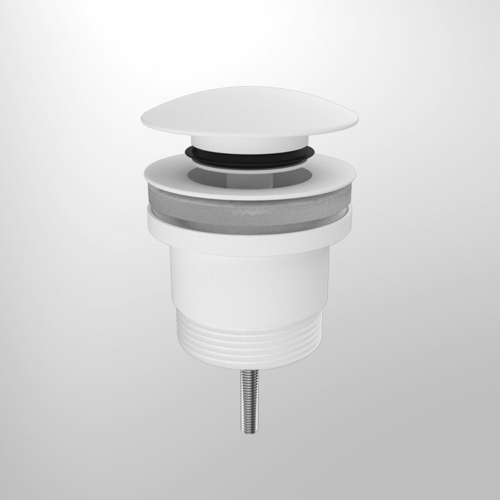 Universal Pop Up Waste - Matte White