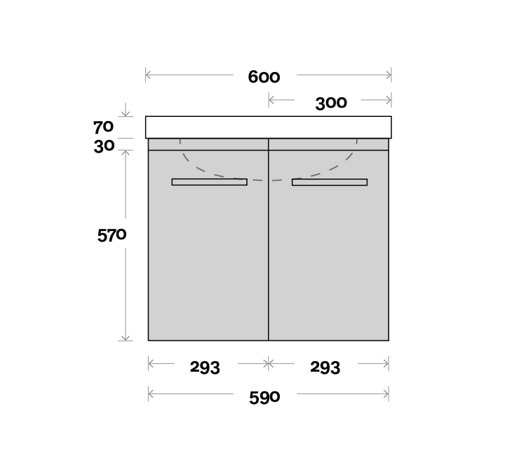 Marquis Phoenix Compact Vanity