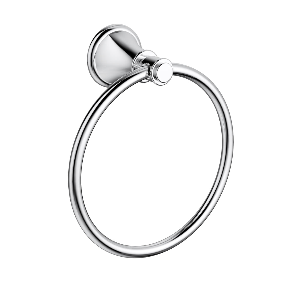 Ikon Clasico Towel Ring - Chrome