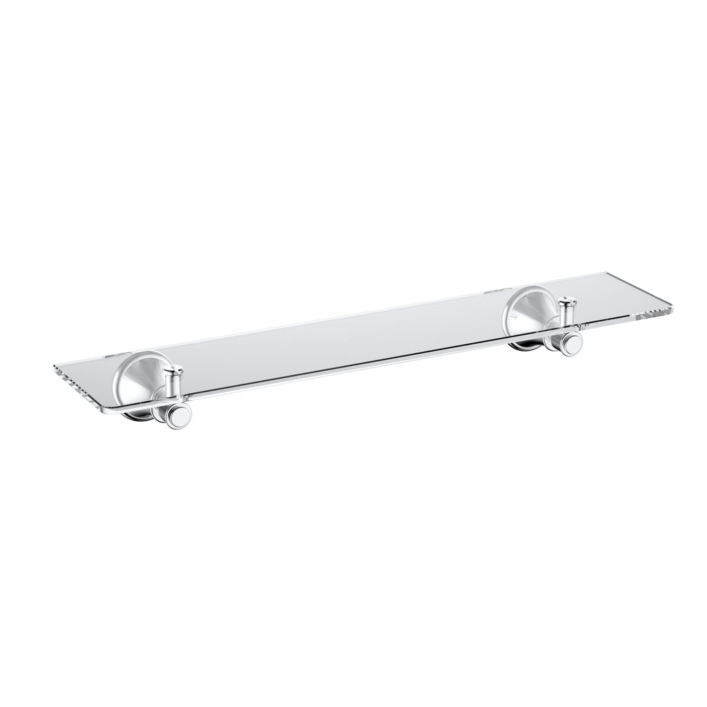 Ikon Clasico Glass Shelf - Chrome