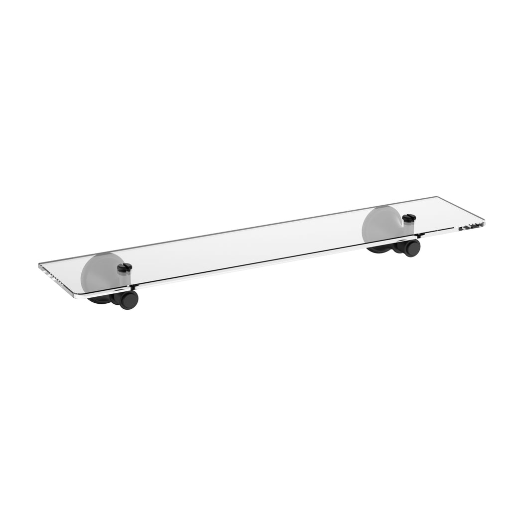 Ikon Clasico Glass Shelf - Matte Black