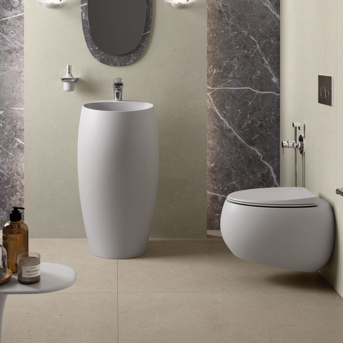 Fienza Rak Cloud Wall Hung Suite - Matte White