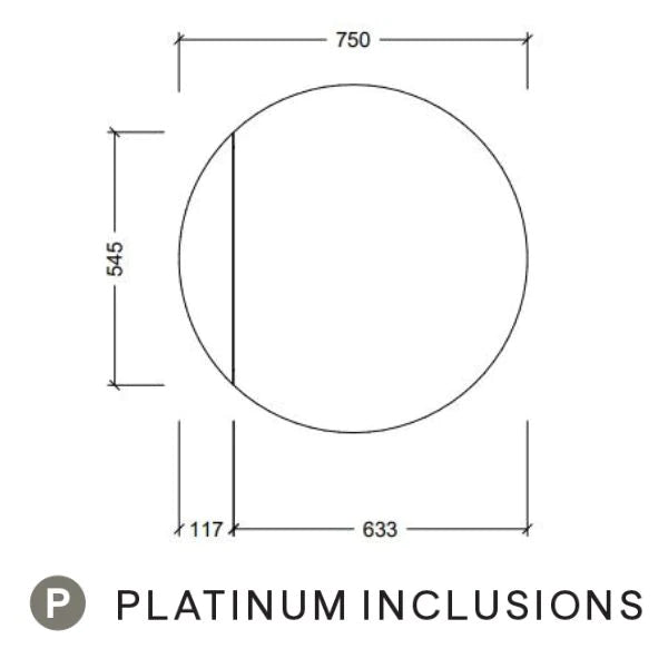 Timberline Havana Shaving Cabinet
