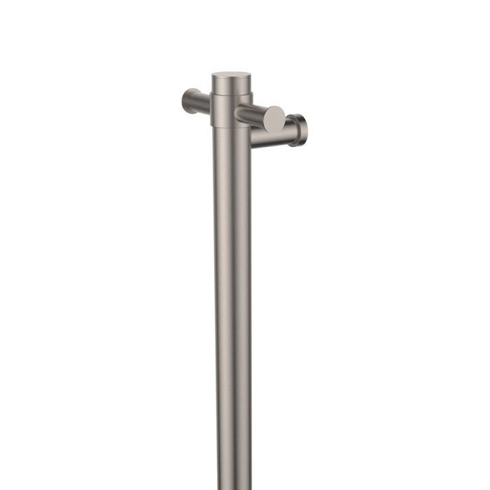Fienza Isabella Vertical Heated Towel Rail 100 x 900mm - Brushed Nickel