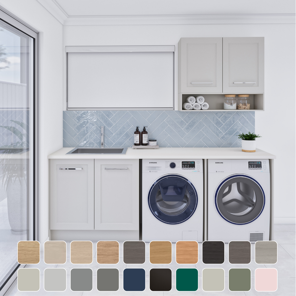 Timberline Custom Laundry Cabinet Package 2248mm