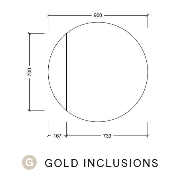 Timberline Havana Shaving Cabinet