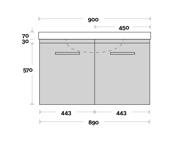 Marquis Phoenix Compact Vanity