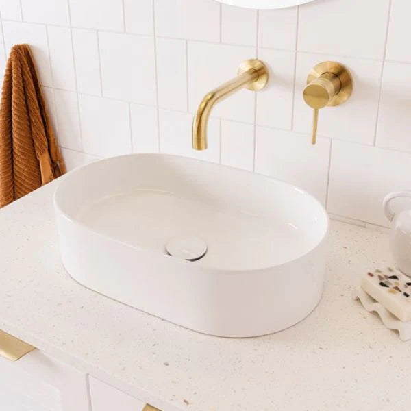 ADP Patty Above Counter Basin - Matte White