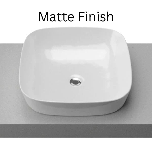 Addison 405 x 405 Matte White Ceramic