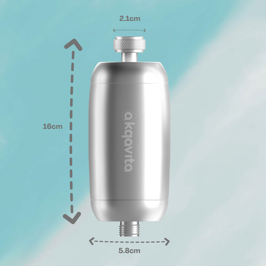 Premium Shower Head Filter Hard Water Purifier - Twin Pack